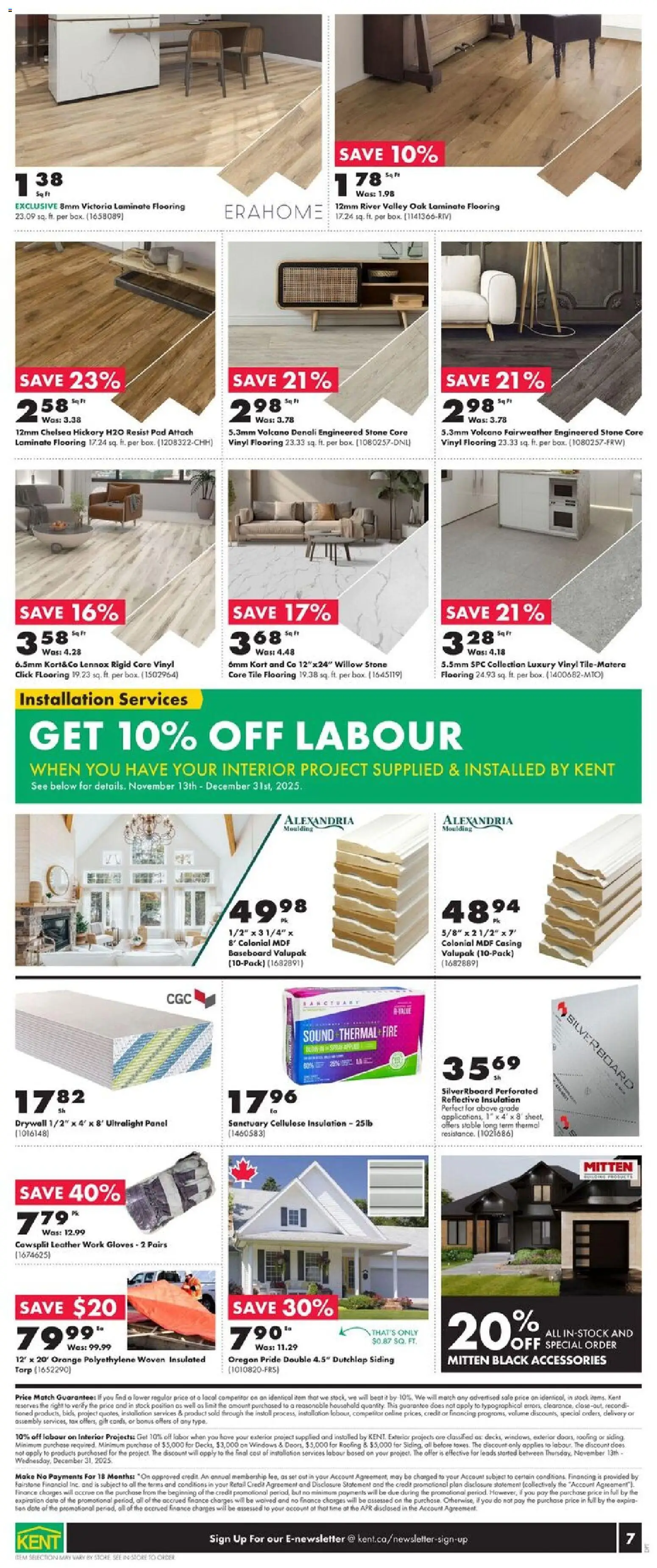 Kent flyer valid from 27.11.2025 | Page: 7 | Products: Gloves, Box