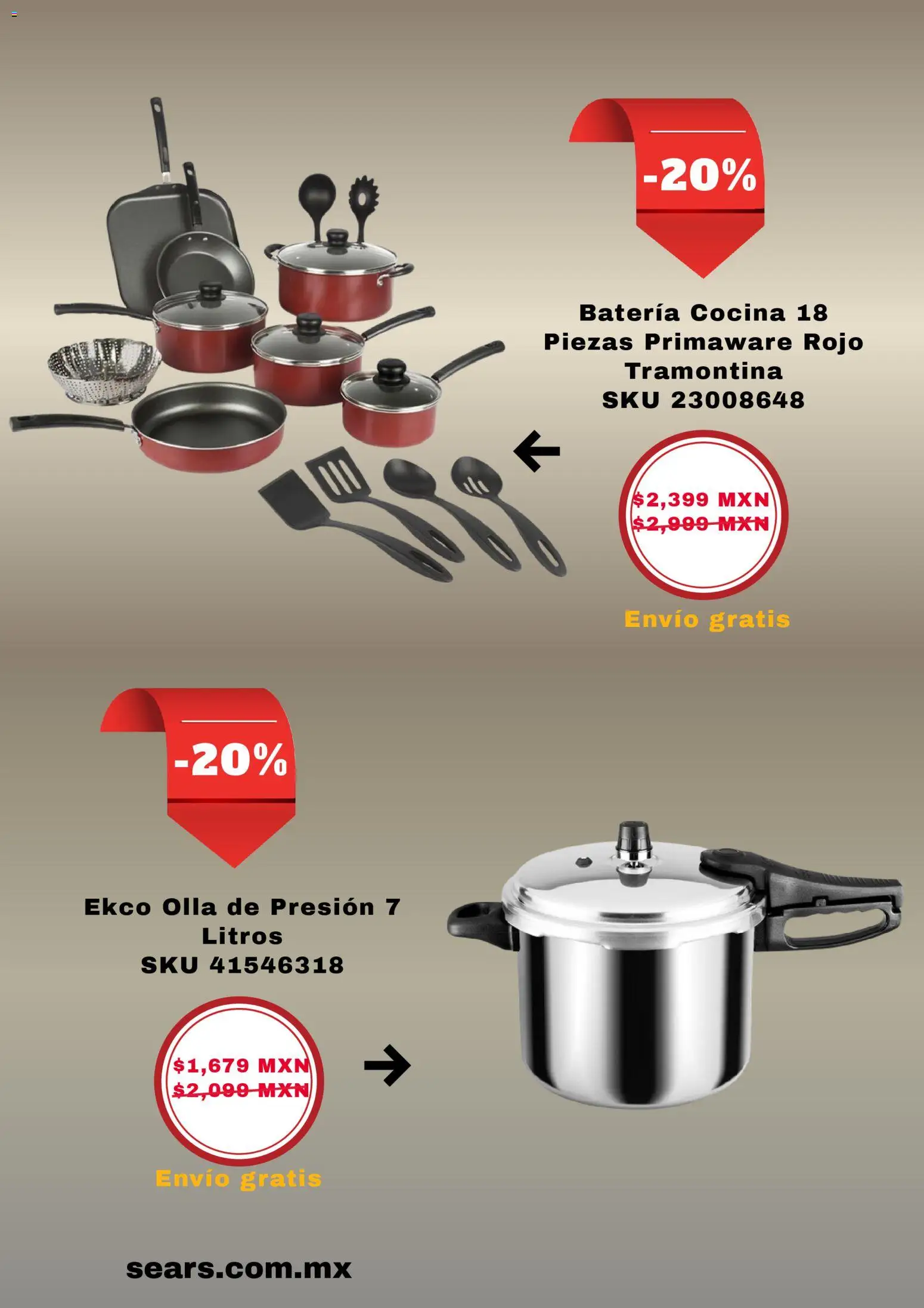 Nuevas ofertas de Sears válidas en toda la República Mexicana desde el 08.02.2026. ¡Encuentra las mejores ofertas en Sears catálogo! | Página: 4