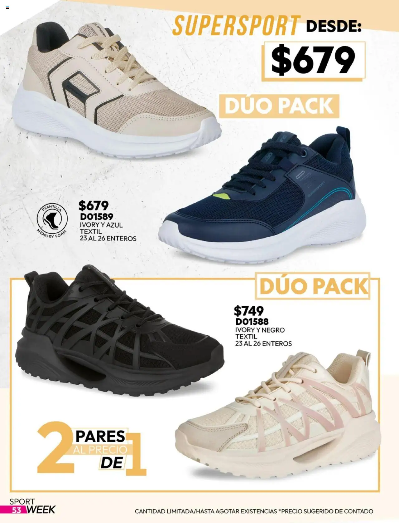 Nuevas ofertas de Cklass válidas en toda la República Mexicana desde el 25.08.2025. ¡Encuentra las mejores ofertas en Cklass - Catálogo Sportweek! | Página: 54