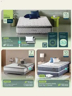 Muebles jamar - Folleto -  Vista previa de la revista de la tienda Muebles jamar valido desde el 30.09.2025 | Página: 17 | Productos: Té, Colchón, Top