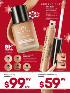 Vista previa de Fuller campaña 16 2025, nuevo folleto de la tienda, válido en México a partir del 12.11.2025 | Página: 77 | Productos: Maquillaje, Corrector, Sobre