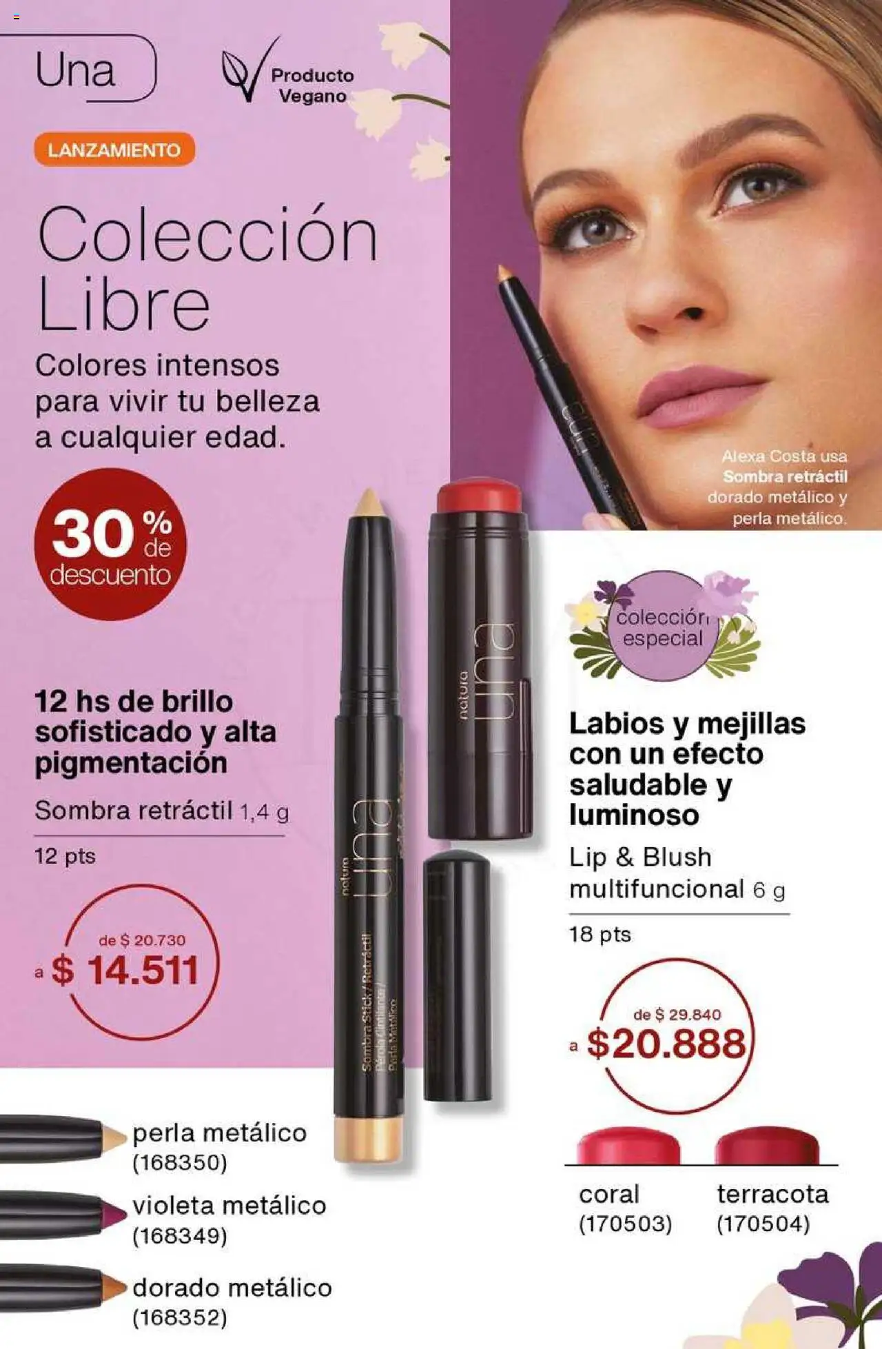 Catálogo Natura Ciclo 6 │ válido desde el 03.04.2025 | Página: 85 | Productos: Sombra, Brillo
