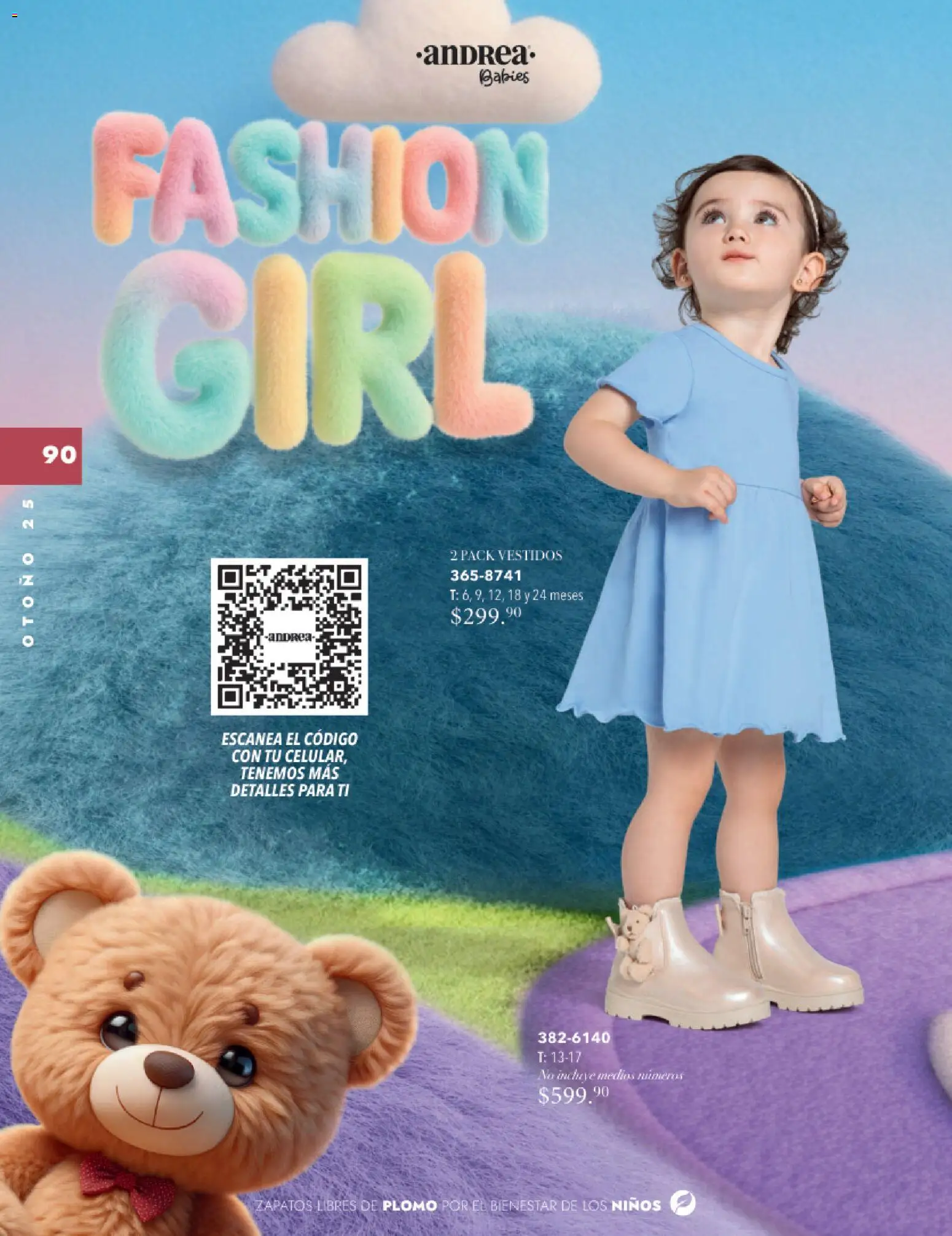 Nuevas ofertas de Andrea válidas en toda la República Mexicana desde el 26.11.2025. ¡Encuentra las mejores ofertas en Andrea catálogo Infantil Baby otoño 2025! | Página: 2 | Productos: Zapatos