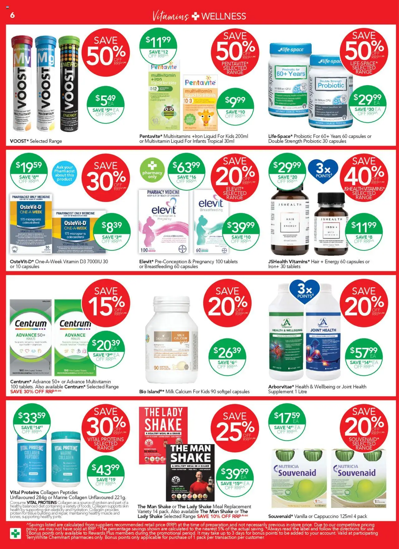Terry White catalogue - valid from 21.08.2025 | Page: 10 | Products: Dairy, Multivitamin, Iron, Vitamin