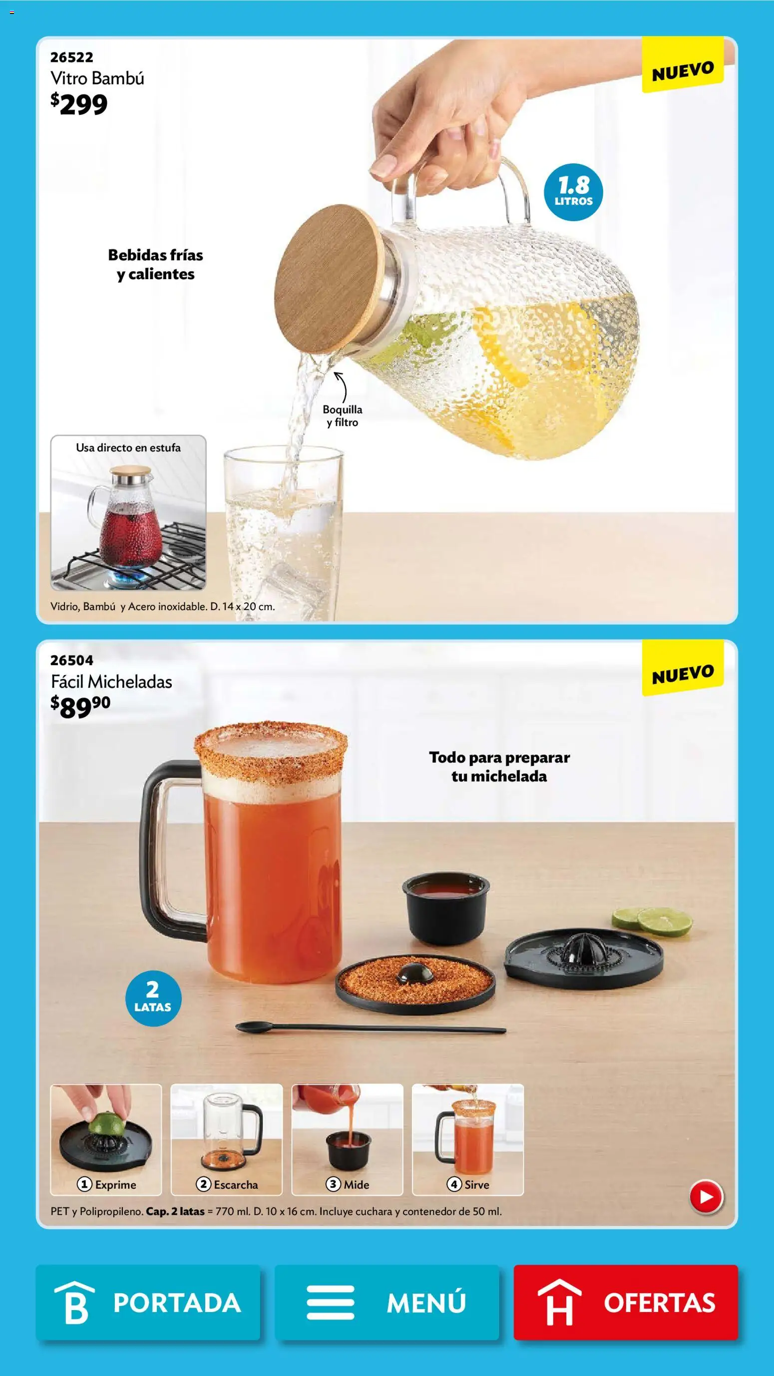 Nuevas ofertas de Betterware válidas en toda la República Mexicana desde el 02.03.2026. ¡Encuentra las mejores ofertas en Betterware campaña 3 2026! | Página: 33 | Productos: Contenedor, Cuchara