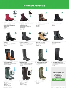 Preview of BMR - Agrizone - 2026 Farm Supply Guide from shop BMR valid from 09.01.2026 | Page: 73 | Products: Boots, Cap, Oil