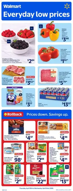 Preview of Walmart weekly flyer from shop Walmart valid from 16.04.2026