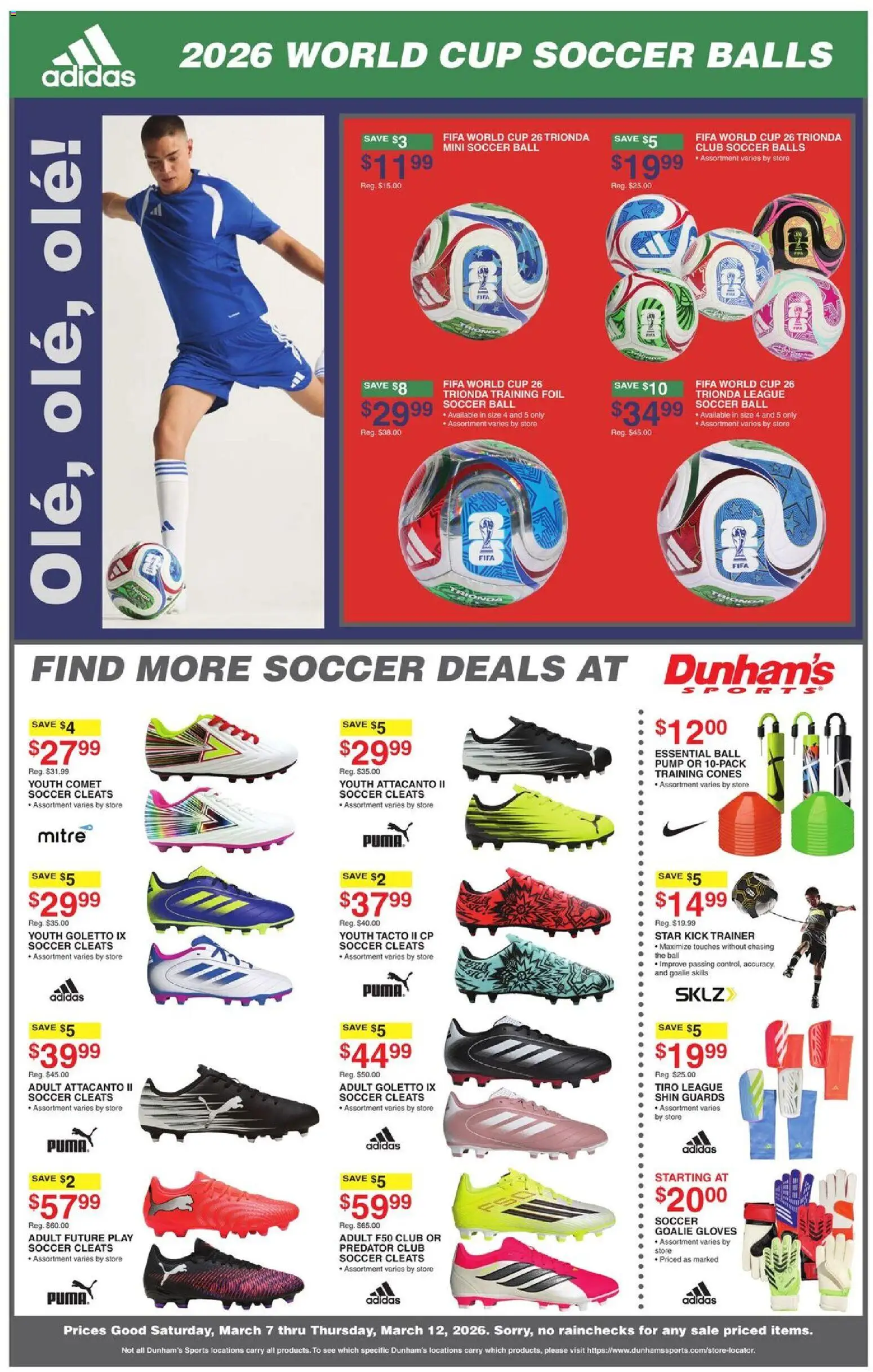 Dunham's Sports Weekly Ad - valid from 07.03.2026 | Page: 2 | Products: Pump, Gloves