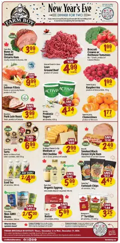 Preview of Farm Boy weekly flyer / circulaire from shop Farm Boy valid from 11.12.2025