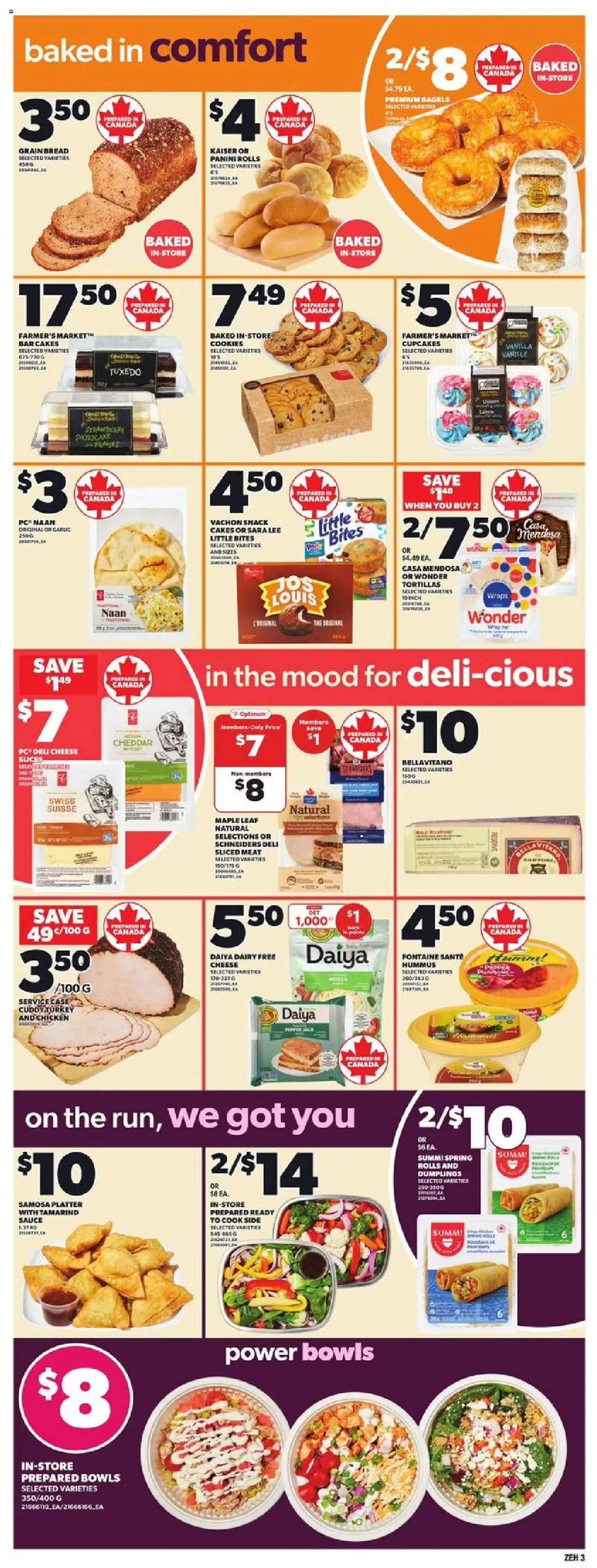 Zehrs flyer valid from 16.10.2025 | Page: 7 | Products: PC, Case, Bread, Chicken