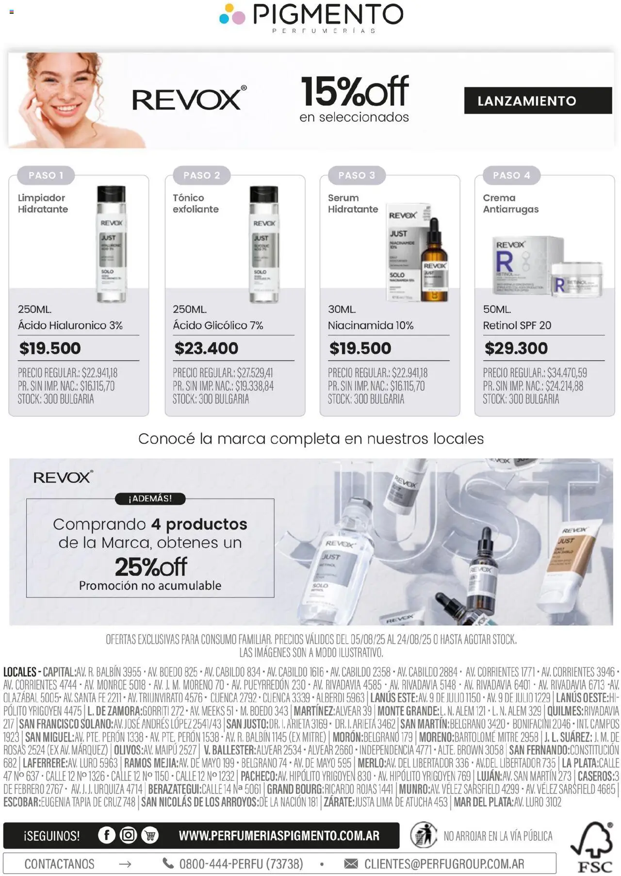 Pigmento ofertas │ válido desde el 05.08.2025 | Página: 16 | Productos: Serum, Lima, Limpiador, Crema