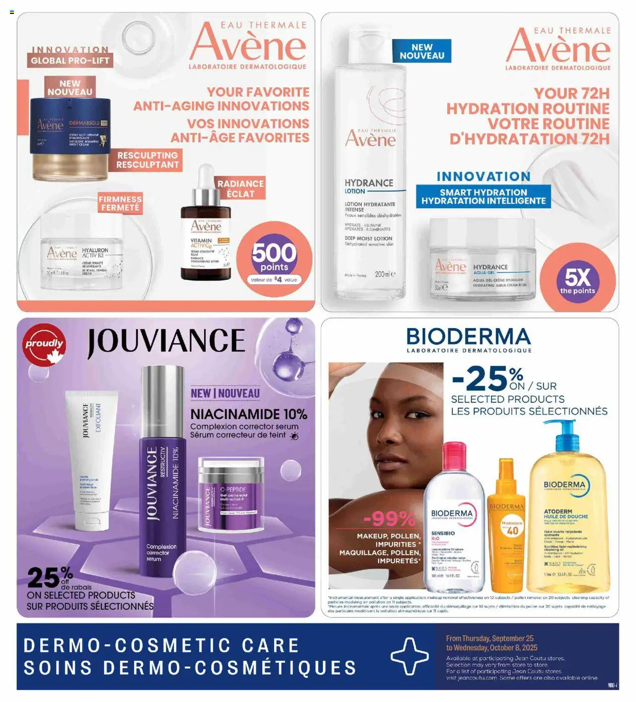Jean Coutu flyer valid from 25.09.2025 | Page: 7 | Products: Cream, Oil