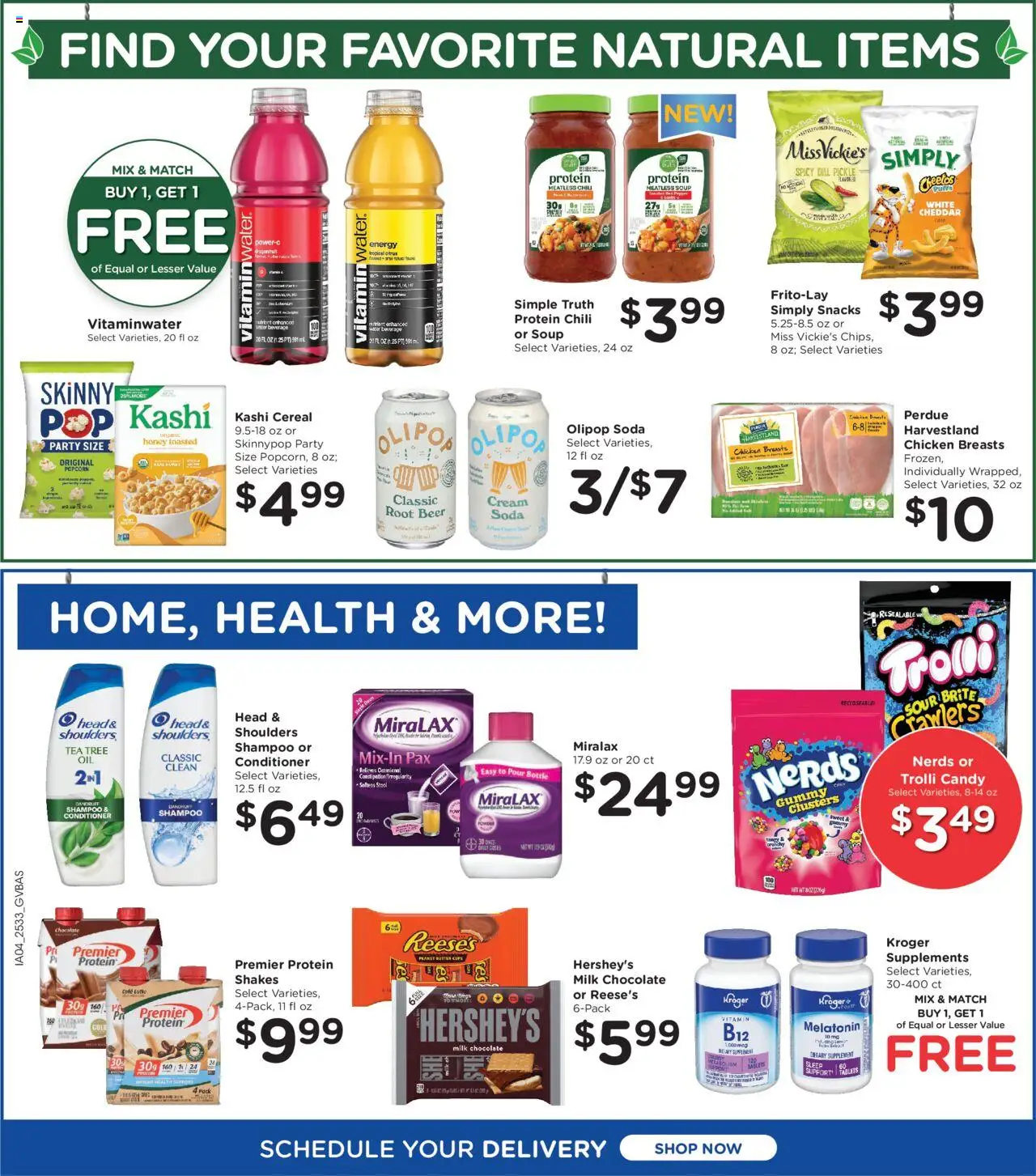Kroger Weekly Ad - valid from 17.09.2025 | Page: 7 | Products: Milk, Tea, Cream, Dill