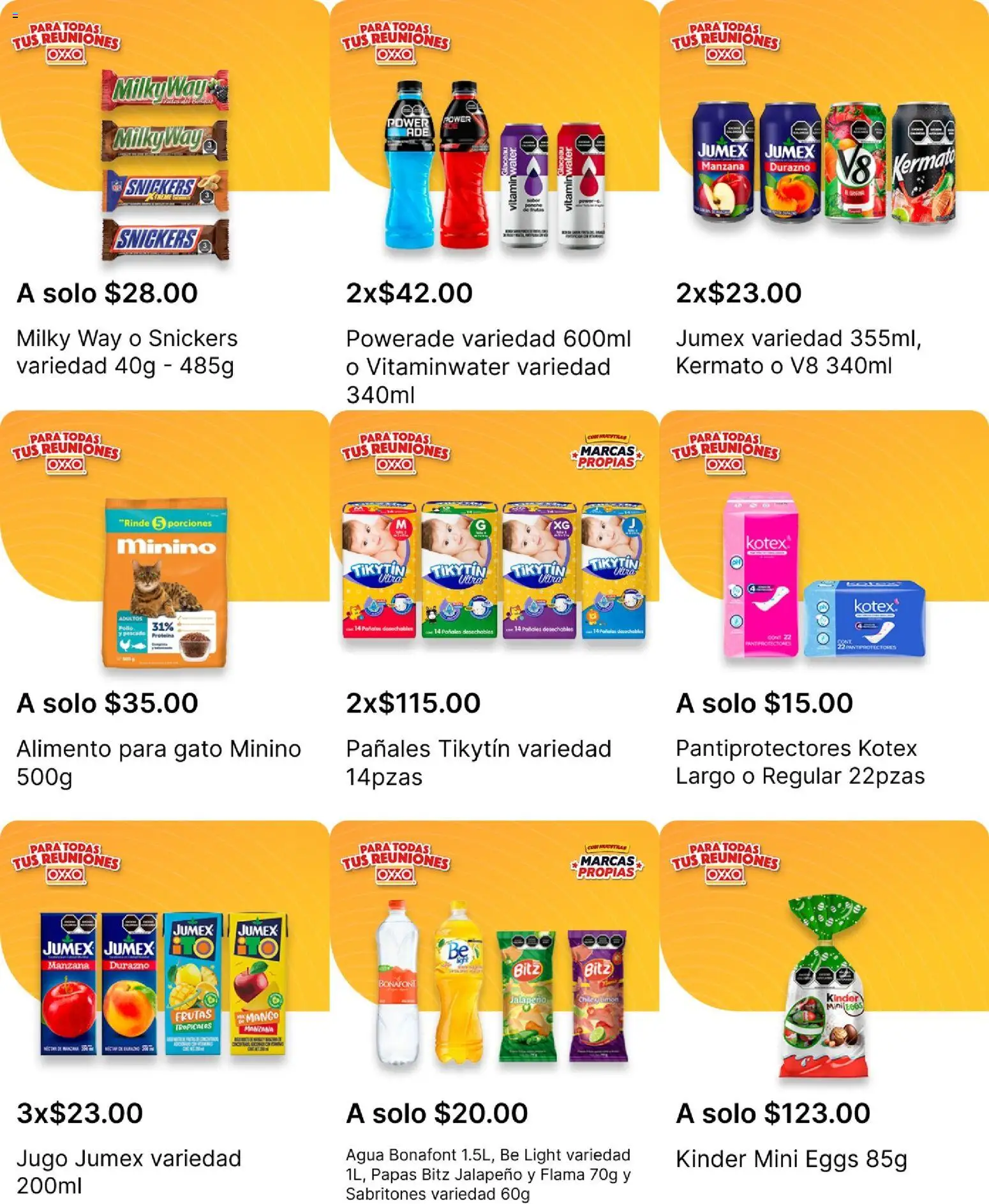 Nuevas ofertas de OXXO válidas en toda la República Mexicana desde el 16.10.2025. ¡Encuentra las mejores ofertas en OXXO folleto! | Página: 26 | Productos: Manzana, Agua, Mango, Pañales