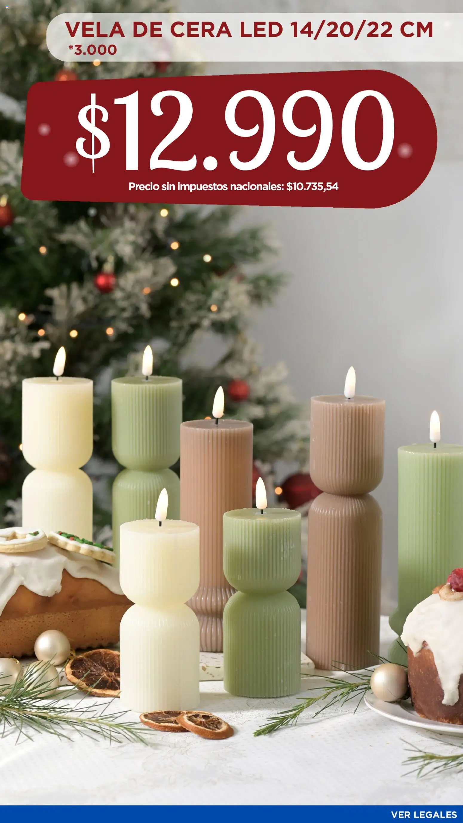 La Anonima Mesa Navideña │ válido desde el 11.12.2025 | Página: 3 | Productos: Vela, Cera