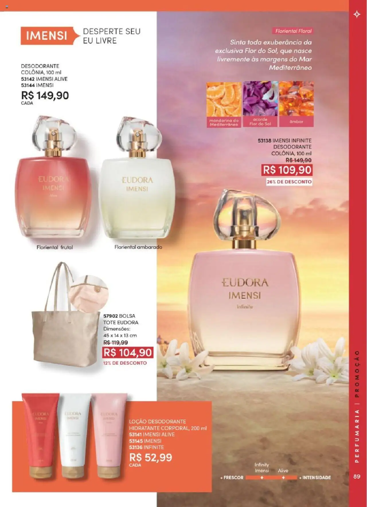 Eudora Folheto - válido de 06.06.2025 | Página: 89 | Produtos: Desodorante, Bolsa