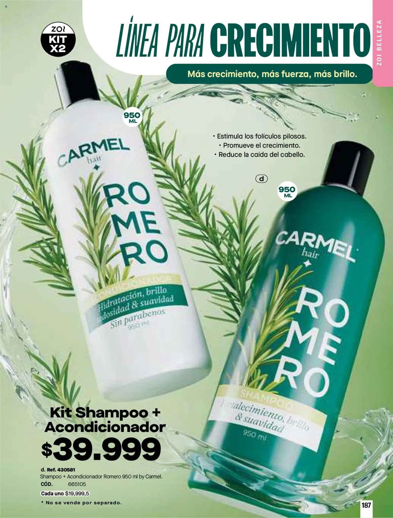 Pacifika revista - valida desde el 24.02.2026 | Página: 189 | Productos: Shampoo, Brillo, Acondicionador