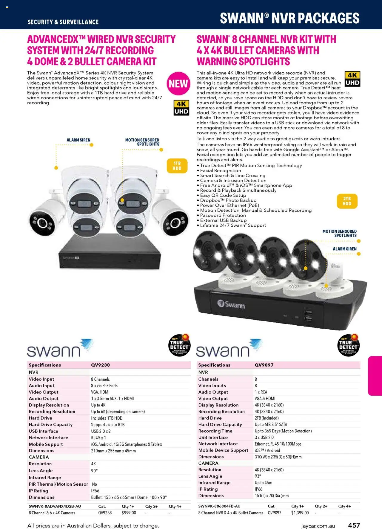 Jaycar catalogue - valid from 09.07.2025 | Page: 457 | Products: Device, Camera, Audio, Tablets