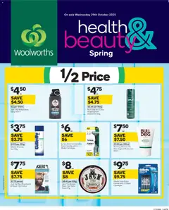 Preview of Woolworths - Spring Health & Beauty Catalogue NSW - valid from 29.10.2025