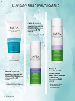 Nuevas ofertas de JAFRA válidas en toda la República Mexicana desde el 01.05.2025. ¡Encuentra las mejores ofertas en ROLL-ON DESODORANTE 0% ALUMINIO PEPINO FRESCO 60 ML, Protección de alto rendimiento para los malos olores. Acabado invisible* que no mancha la ropa*. Aroma unisex a pepino! | Página: 70