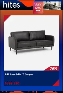 Hites ofertas  válido desde el 24.02.2026 | Página: 2 | Productos: Sofá