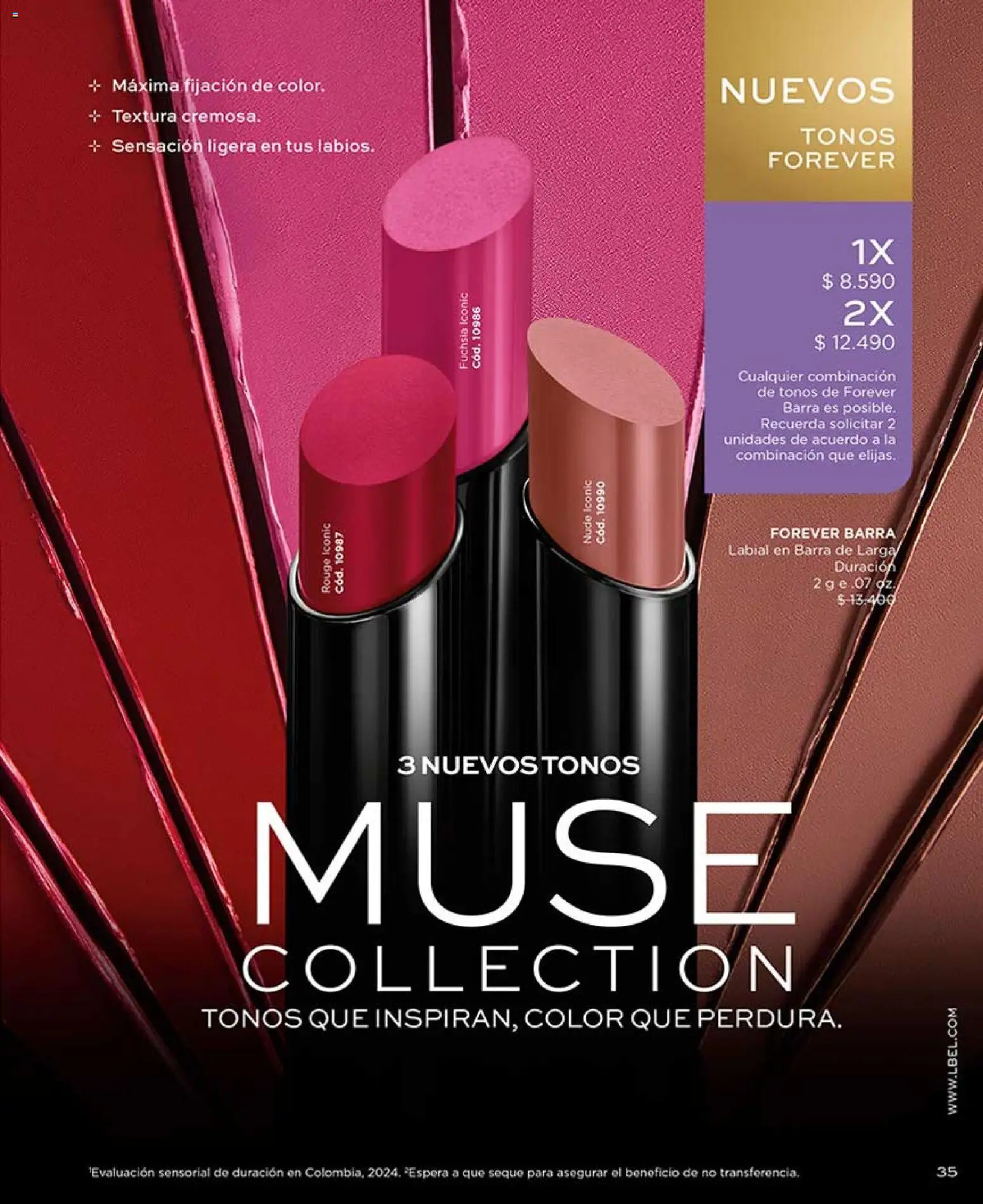 Catálogo L'Bel Campaña 5 │ válido desde el 01.03.2026 | Página: 35 | Productos: Labial