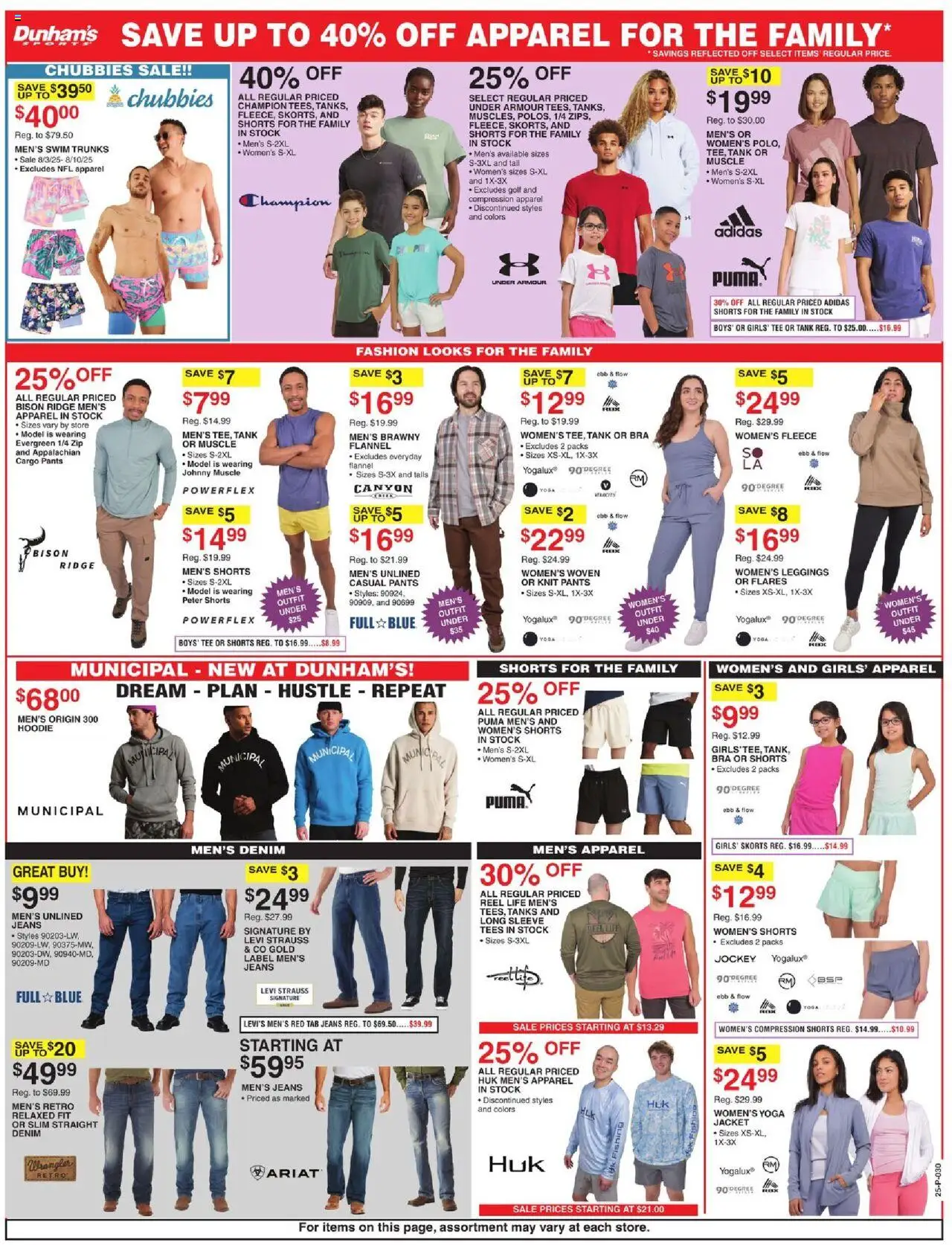 Dunham's Sports Weekly Ad - valid from 02.08.2025 | Page: 10 | Products: Jacket, Pants, Bra, Leggings
