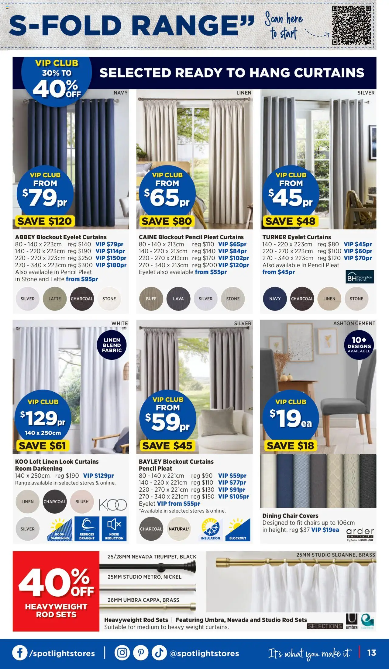 Spotlight catalogue - valid from 15.10.2025 | Page: 13 | Products: Linen, Blush, Pencil, Weight