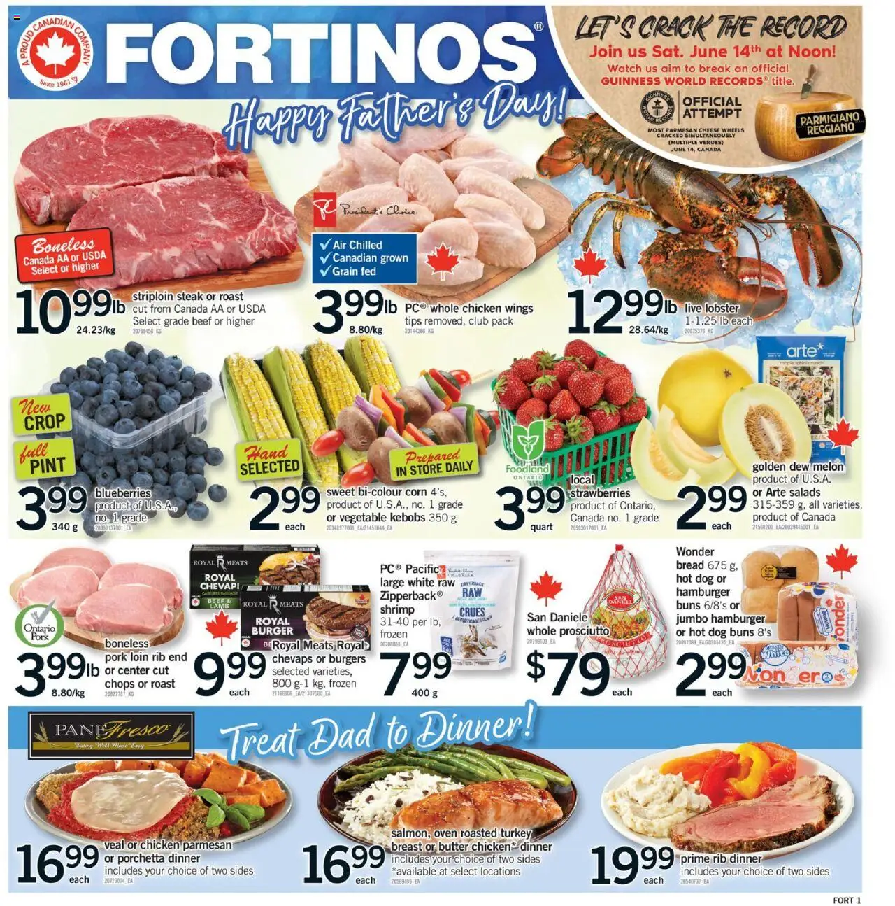 Fortinos flyer valid from 12.06.2025 | Page: 1