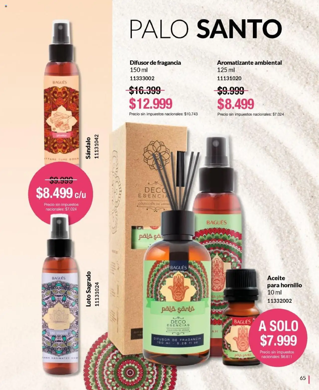 Bagués - Catálogo │ válido desde el 22.09.2025 | Página: 65 | Productos: Fragancia, Aceite, Esencias