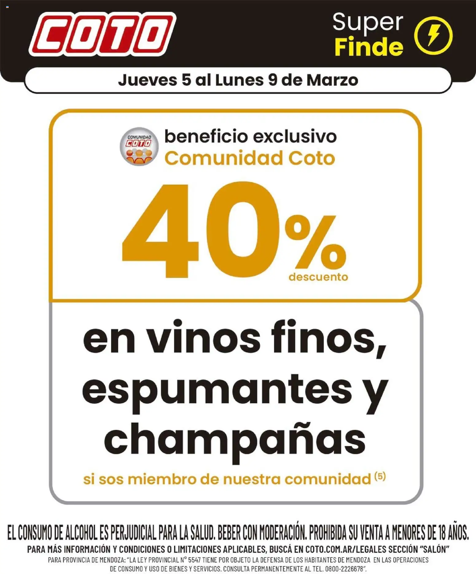 Coto - Vinos │ válido desde el 05.03.2026 | Página: 1