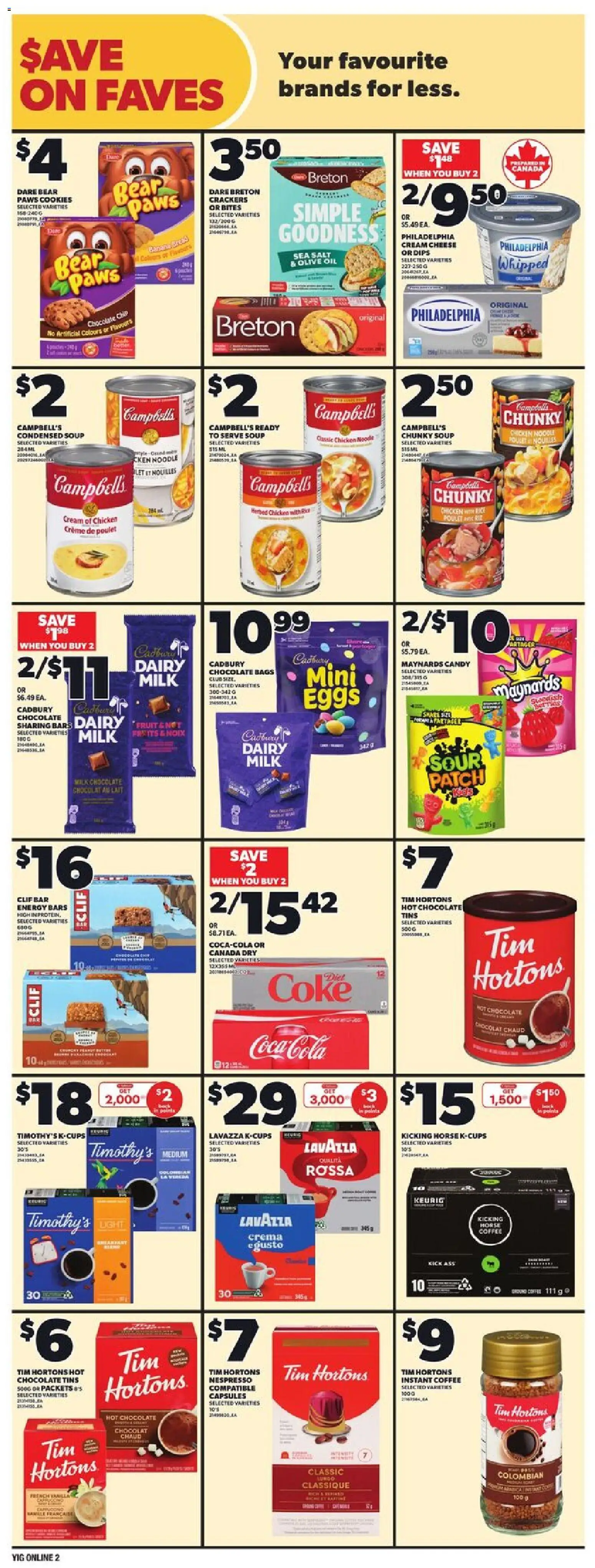 Independent Grocer flyer valid from 13.11.2025 | Page: 9 | Products: Cookies, Milk, Eggs, Chicken