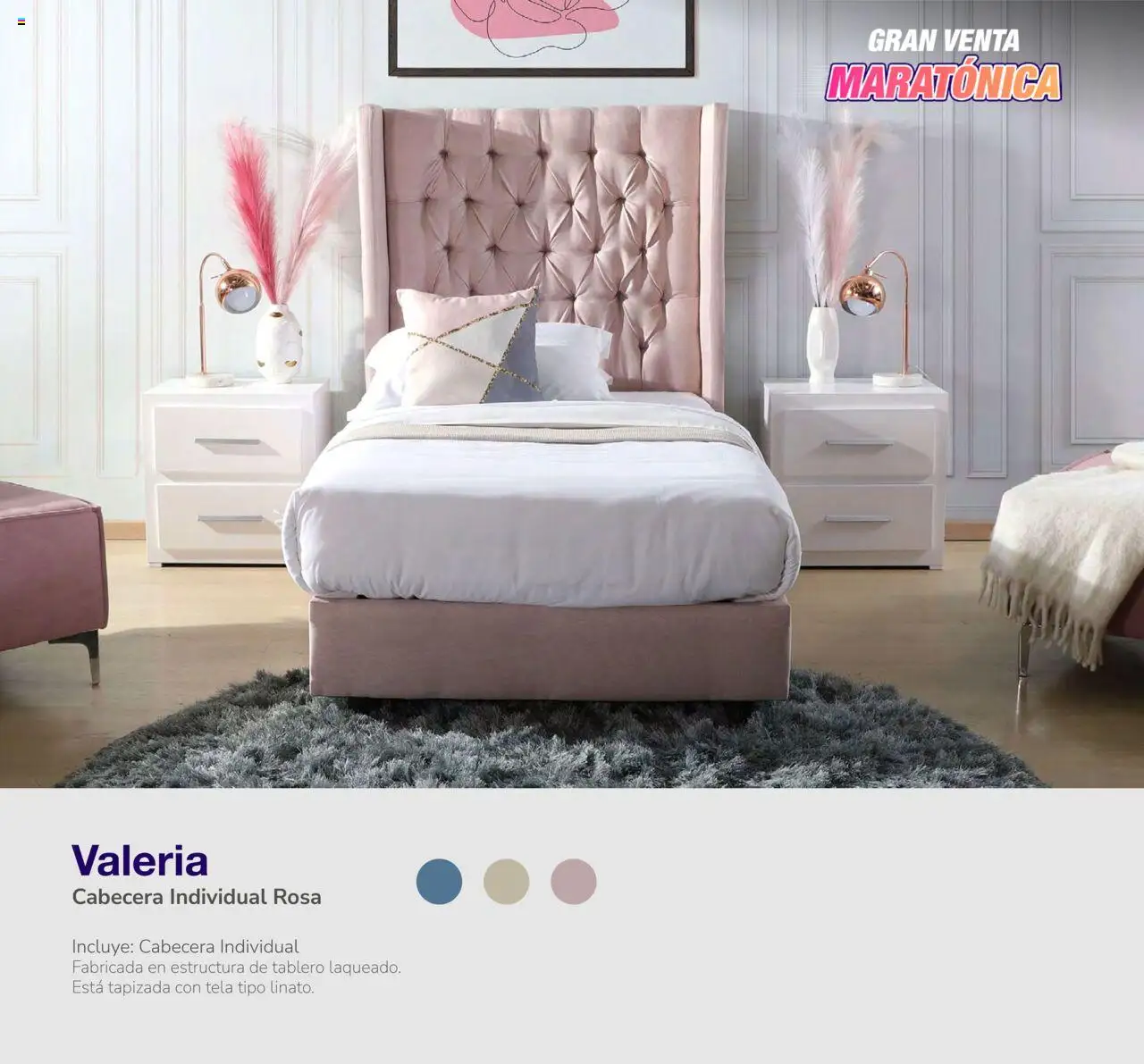 Nuevas ofertas de Muebles Dico válidas en toda la República Mexicana desde el 03.10.2025. ¡Encuentra las mejores ofertas en Muebles Dico - Catálogo Gran Venta Maratónica ! | Página: 19 | Productos: Cabecera