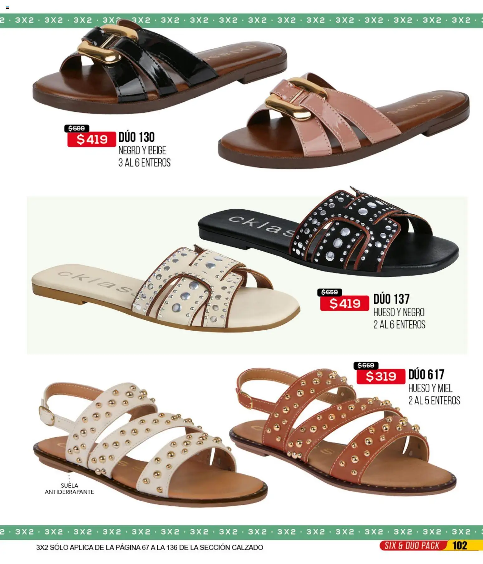 Nuevas ofertas de Cklass válidas en toda la República Mexicana desde el 14.04.2026. ¡Encuentra las mejores ofertas en Cklass catálogo 3X2 Digital Ropa! | Página: 199