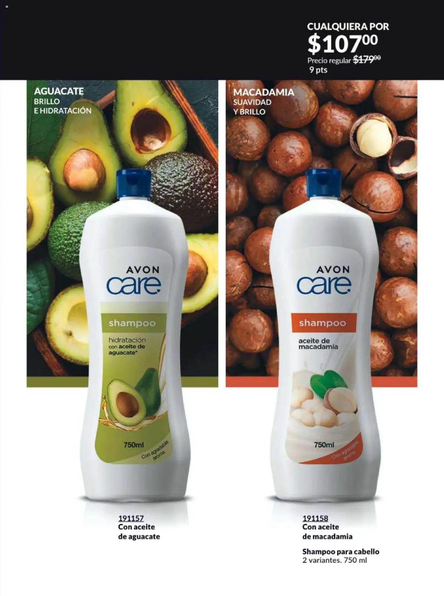 Nuevas ofertas de AVON válidas en toda la República Mexicana desde el 20.02.2026. ¡Encuentra las mejores ofertas en AVON campaña 4 2026! | Página: 183 | Productos: Brillo, Aceite, Aguacate