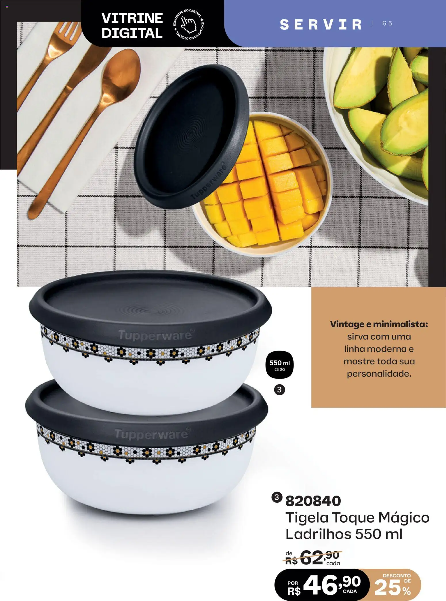 Tupperware Folheto - válido de 01.12.2025 | Página: 67 | Produtos: Tigela