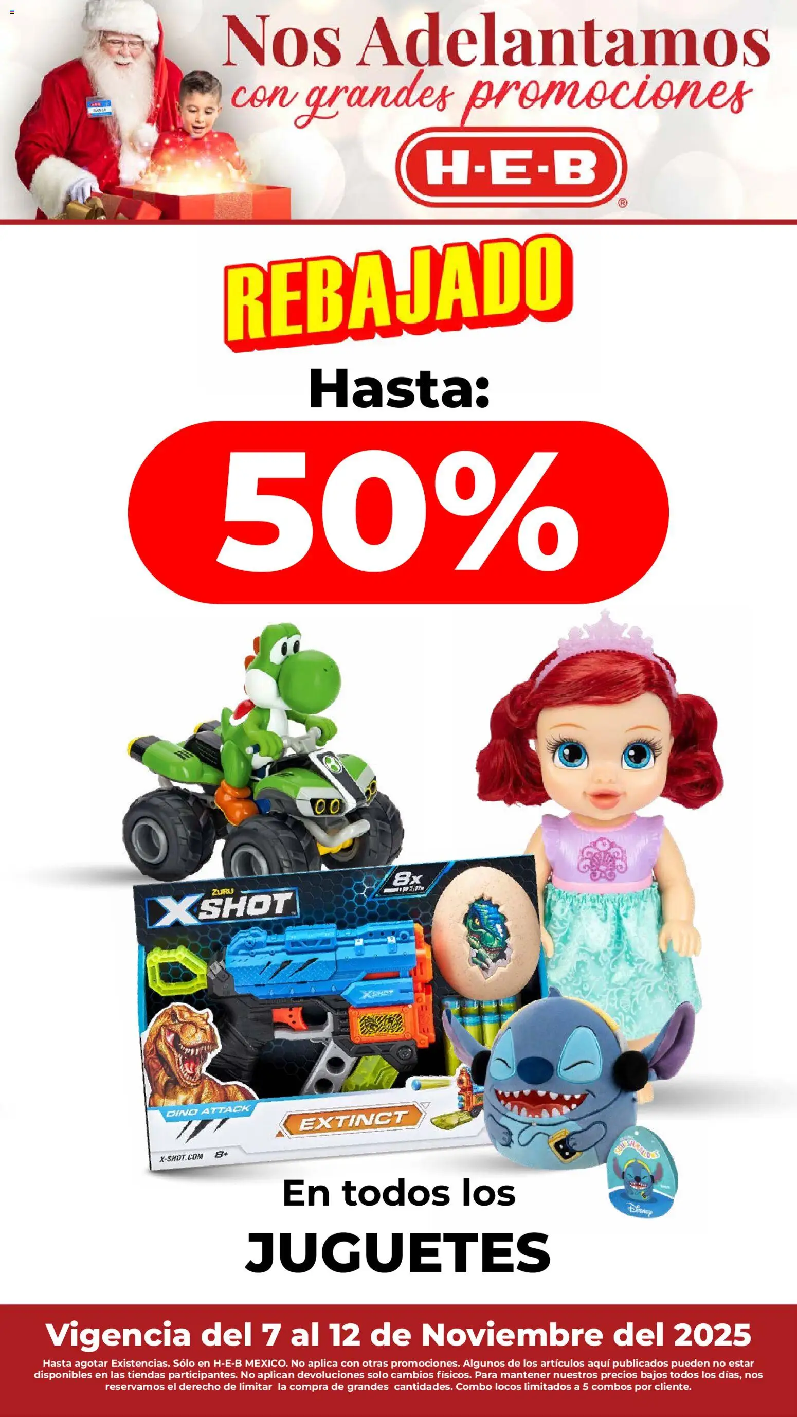Nuevas ofertas de H-E-B válidas en toda la República Mexicana desde el 07.11.2025. ¡Encuentra las mejores ofertas en H-E-B folleto! | Página: 3