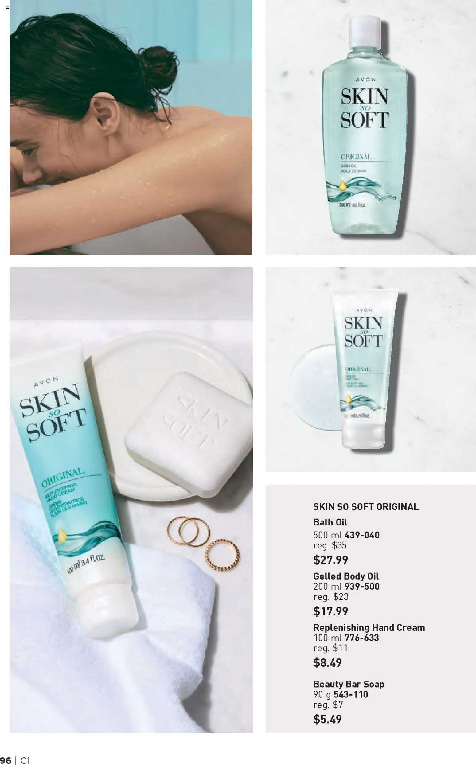 Avon flyer valid from 01.01.2026 | Page: 96 | Products: Cream, Soap, Bath, Oil