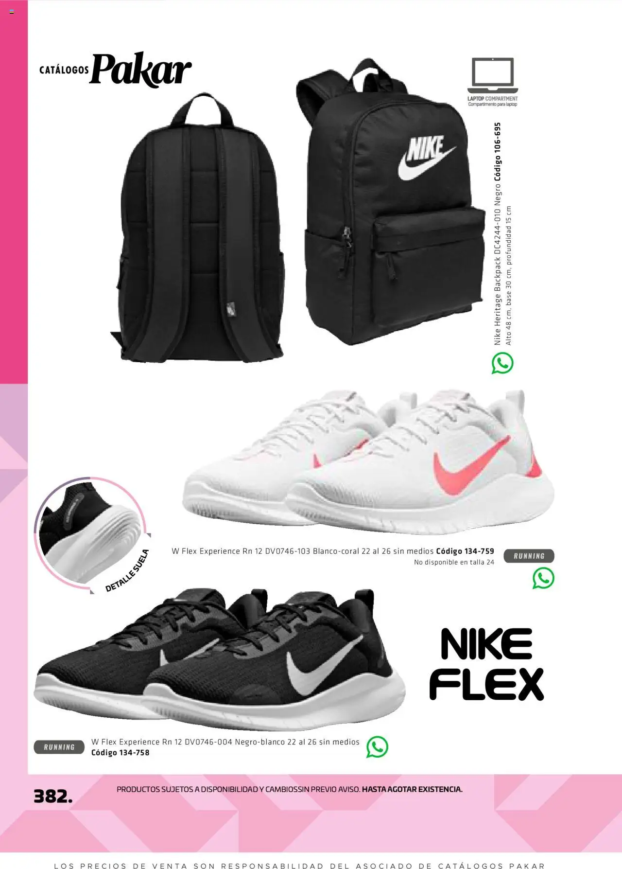 Nuevas ofertas de SC Pakar válidas en toda la República Mexicana desde el 29.08.2025. ¡Encuentra las mejores ofertas en SC Pakar - Catálogo Otoño Women! | Página: 382