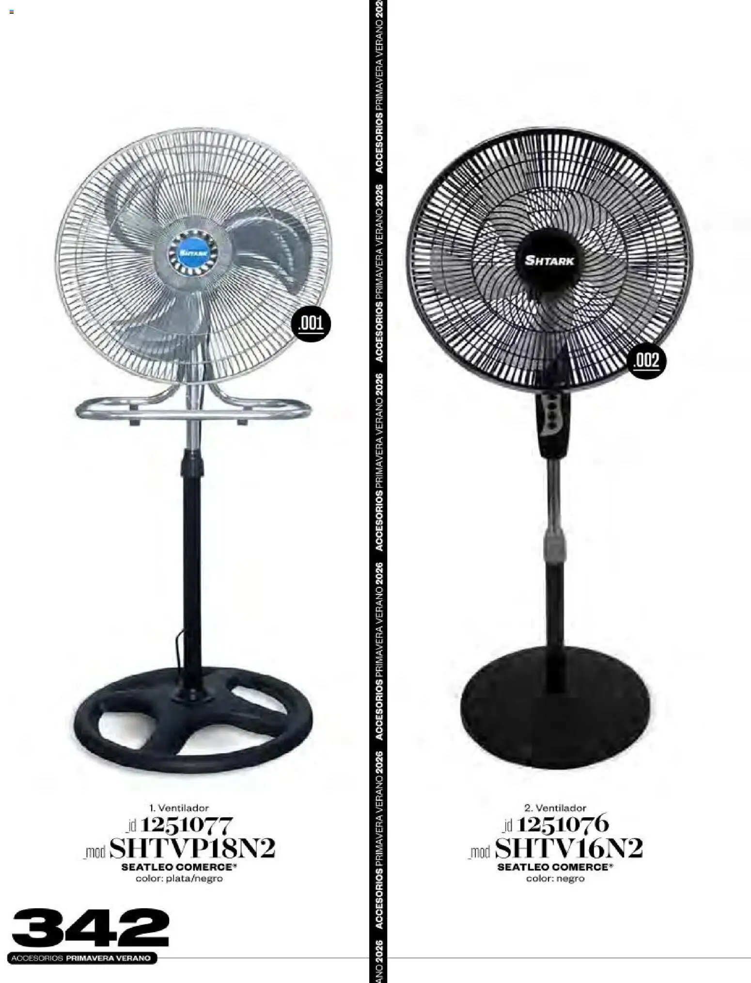 Nuevas ofertas de Price Shoes válidas en toda la República Mexicana desde el 18.04.2026. ¡Encuentra las mejores ofertas en Price Shoes catálogo Accesorios! | Página: 342 | Productos: Ventilador