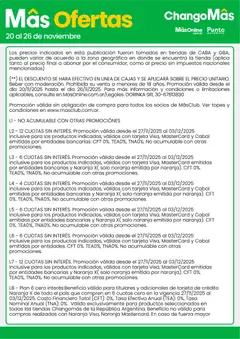 Vista previa Changomas ofertas válido desde el 27.11.2025 | Página: 18 | Productos: Caso, Sobre