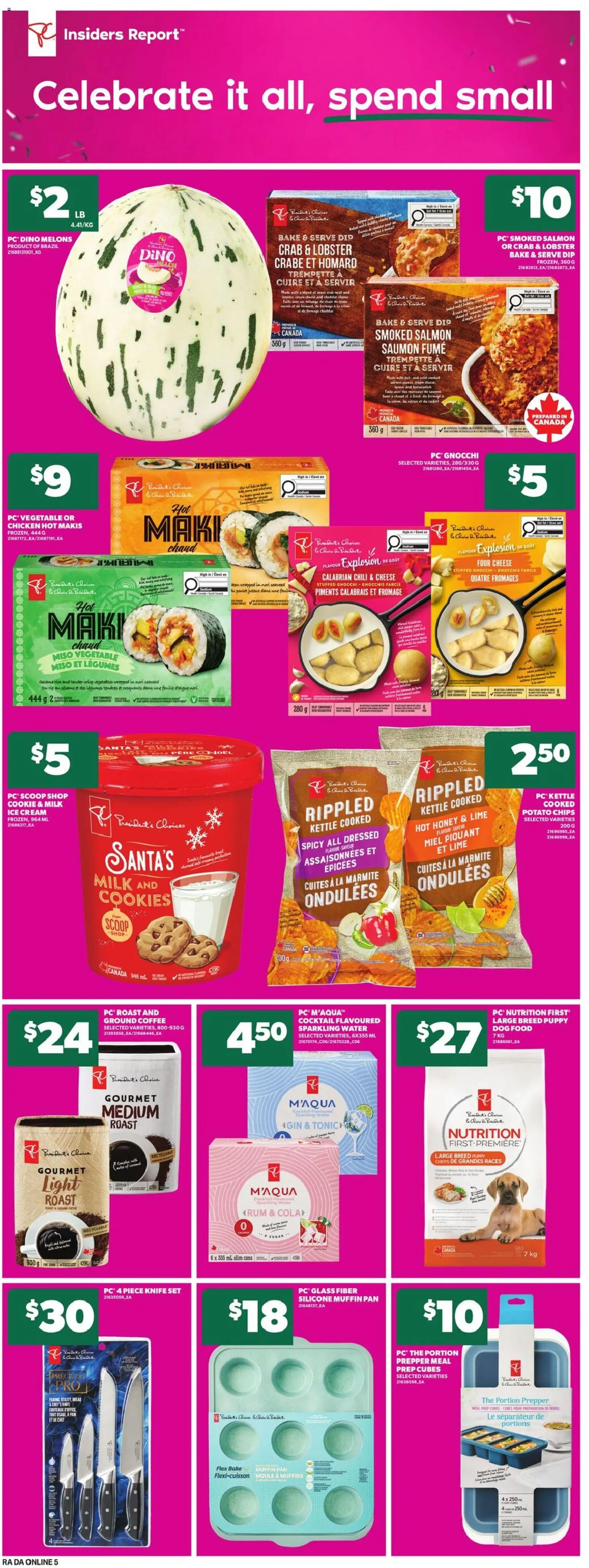 Atlantic Superstore flyer valid from 18.12.2025 | Page: 14 | Products: Cookies, Ice cream, PC, Chicken