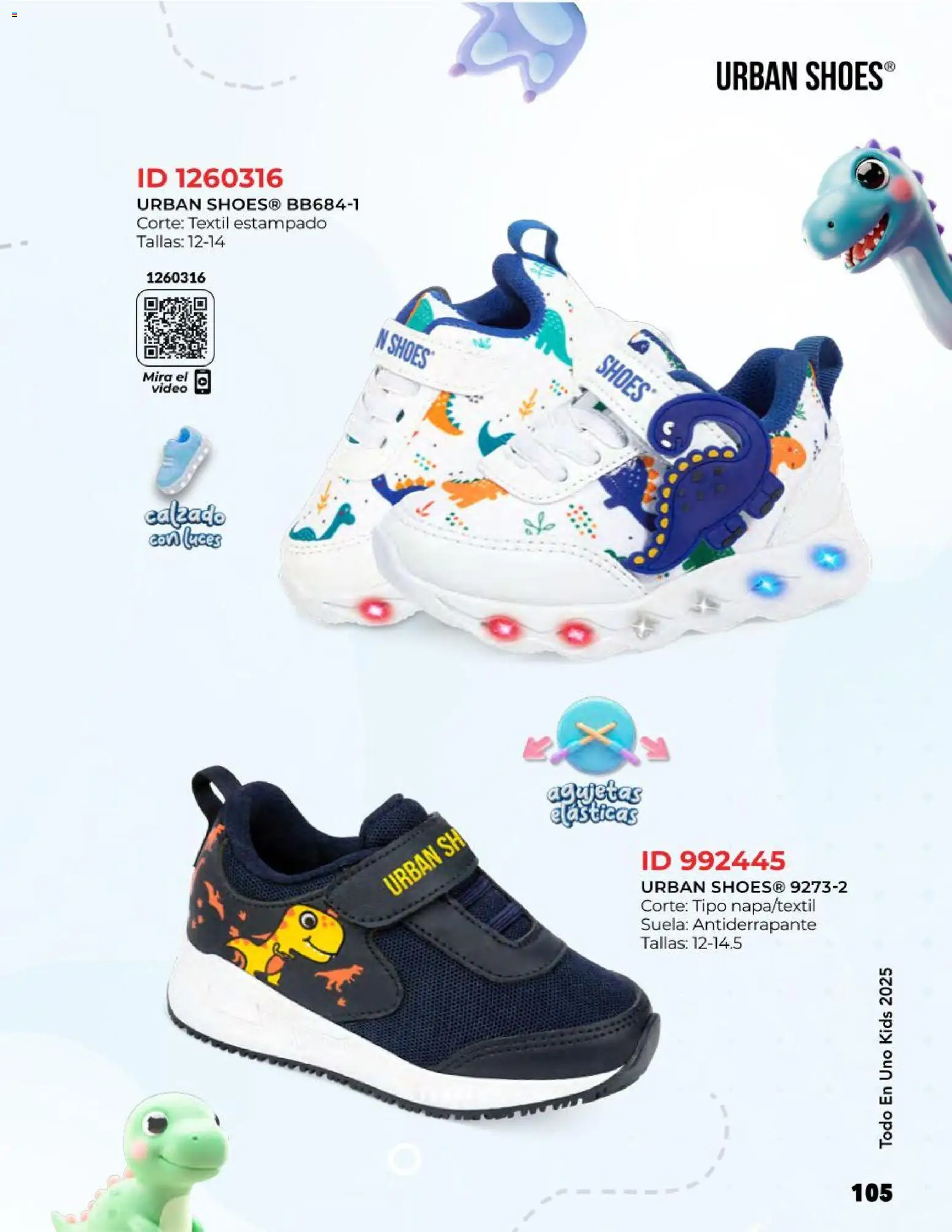 Nuevas ofertas de Price Shoes válidas en toda la República Mexicana desde el 27.10.2025. ¡Encuentra las mejores ofertas en Price Shoes catálogo Kids todo en uno! | Página: 105 | Productos: Video