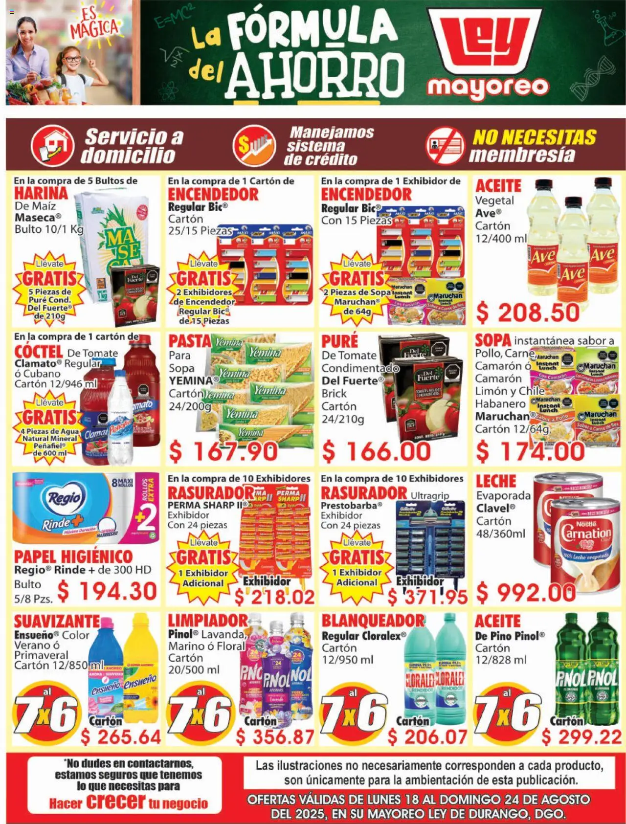 Nuevas ofertas de Casa Ley válidas en toda la República Mexicana desde el 18.08.2025. ¡Encuentra las mejores ofertas en Casa Ley - Folleto Mayoreo! | Página: 2 | Productos: Maíz, Limón, Pasta, Suavizante