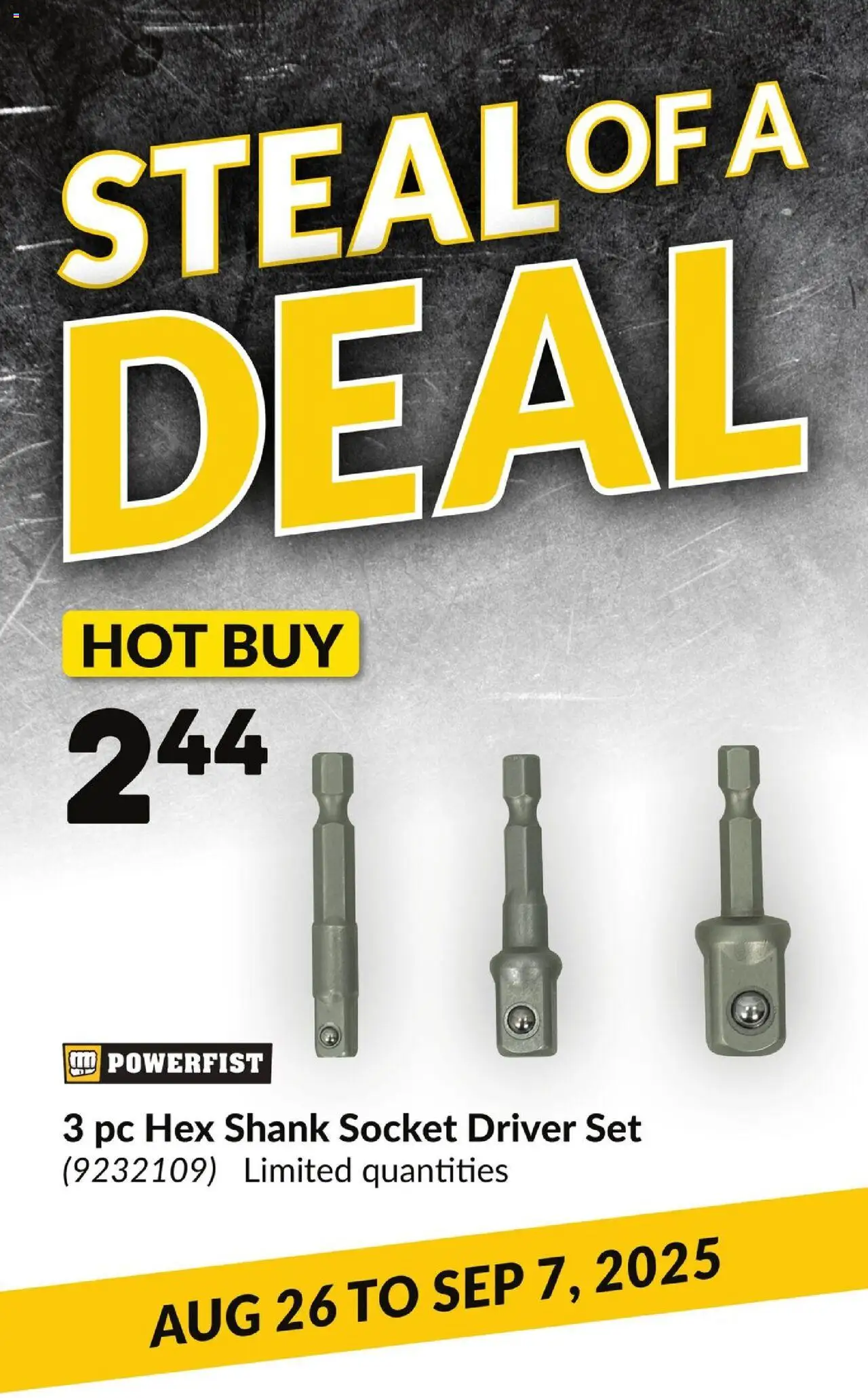 Princess Auto flyer valid from 26.08.2025 | Page: 5 | Products: PC, Socket