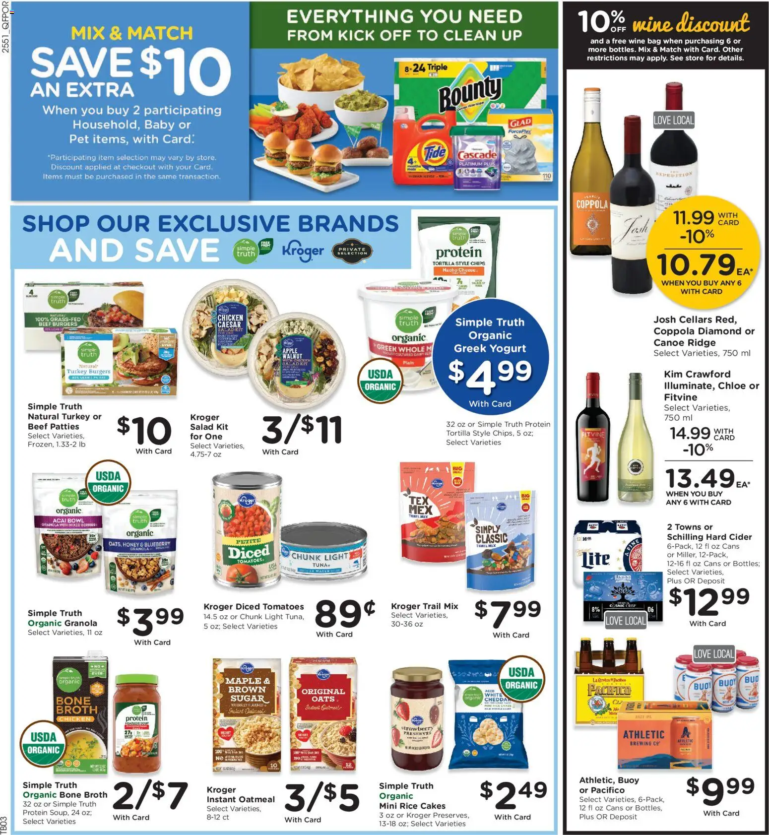 QFC Weekly Ad - OR - valid from 21.01.2026 | Page: 6 | Products: Ridge, Rice, Beef, Canoe