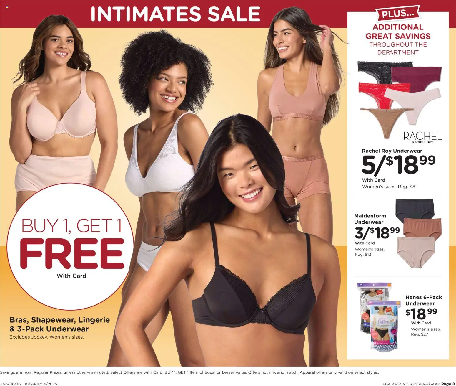 Fred Meyer Home & Apparel - valid from 29.10.2025 | Page: 14 | Products: Underwear