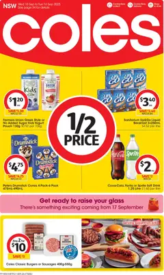 Preview of Coles Catalogue NSW - valid from 10.09.2025