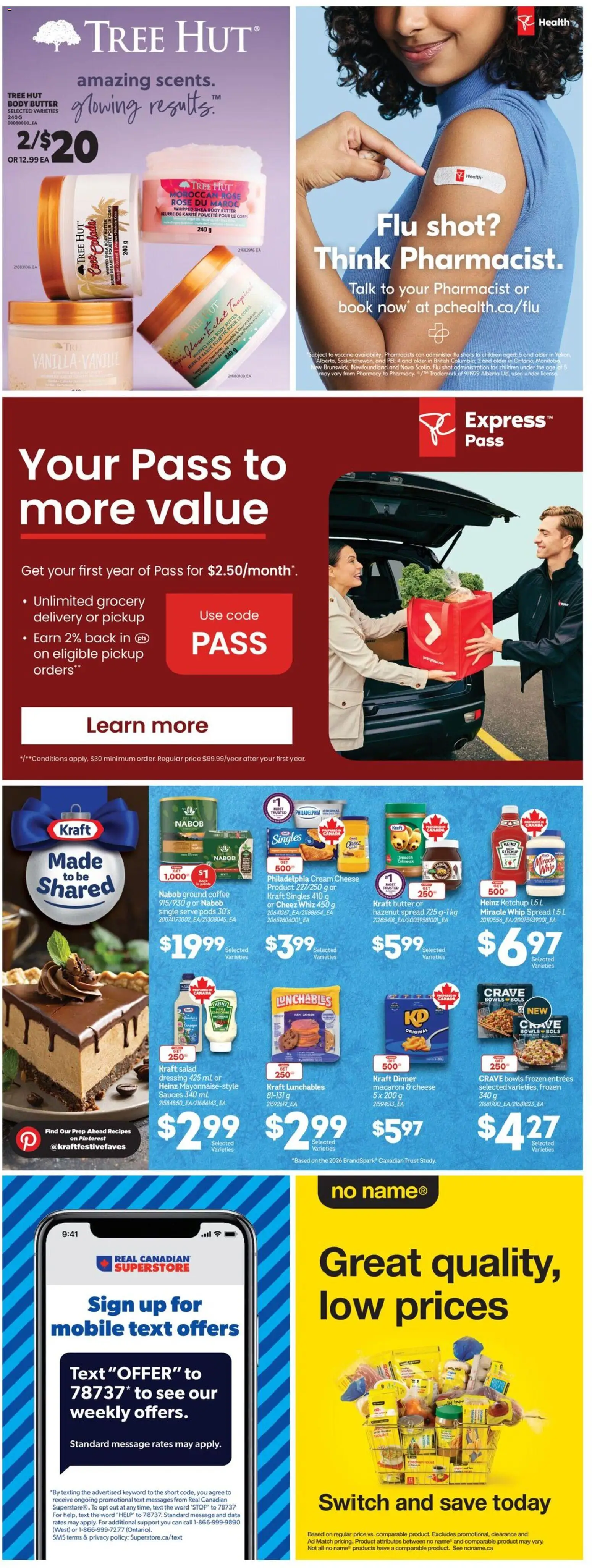 Real Canadian Superstore flyer valid from 25.12.2025 | Page: 19 | Products: Ketchup, Cream, Butter, Coffee