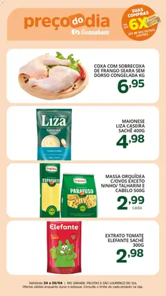 Supermercado Guanabara - Ofertas da semana - Pré-Visualização do folheto da loja Supermercado Guanabara, válido de 24.04.2026